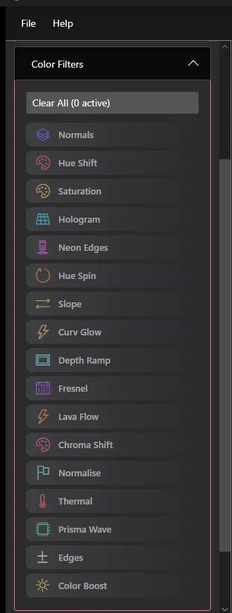 Color filters