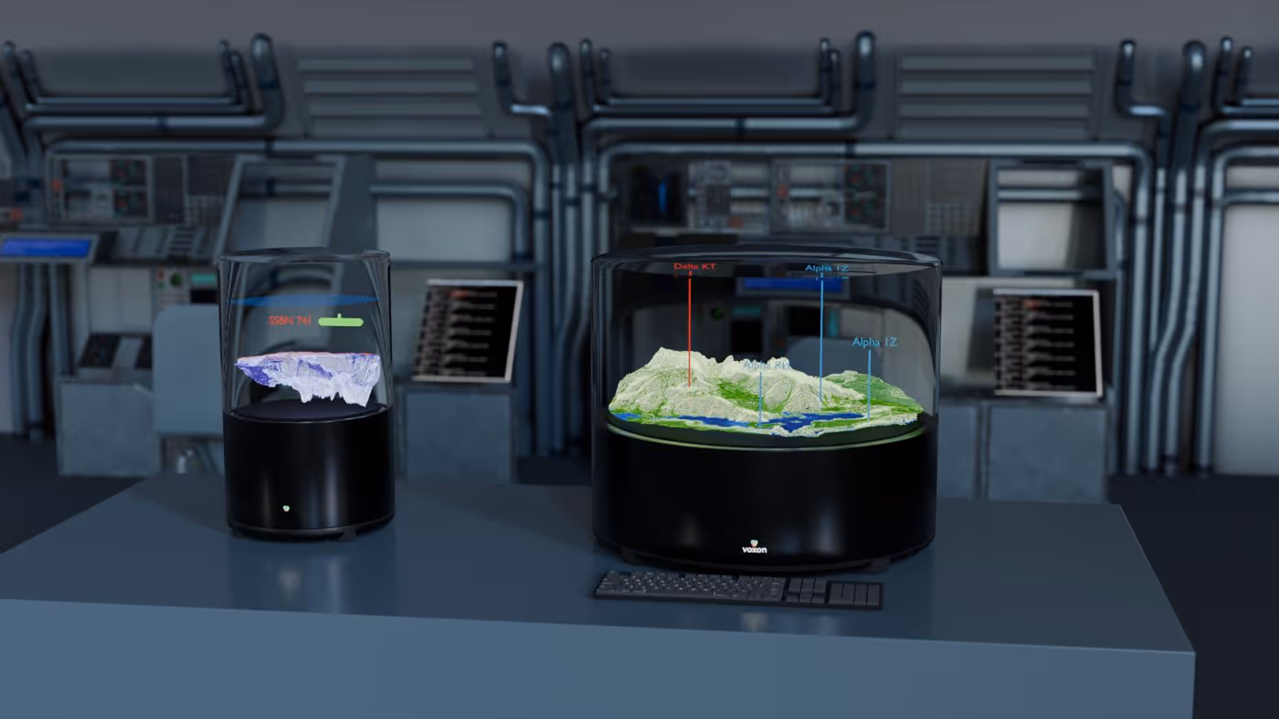 Defense on a Voxel Photonics volumetric display